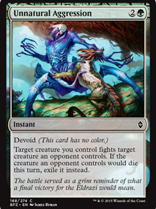 Unnatural Aggression - Battle for Zendikar-(168)
