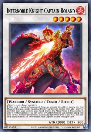 Infernoble Knight Captain Roland - (Rise of the Duelist) - (ROTD-EN041) - (Common)