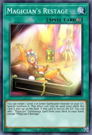 Magician's Restage - (Maximum Crisis) - (MACR-EN051) - (Rare)