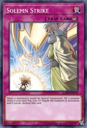 Solemn Strike - (Battles of Legend Relentless Revenge) - (BLRR-EN102) - (Ultra Rare)