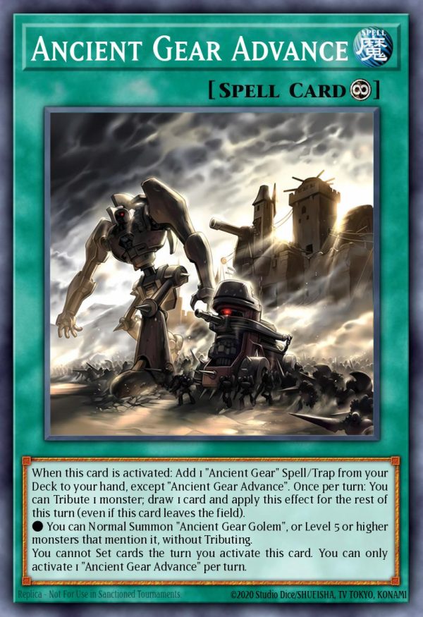 Ancient Gear Advance - (Legacy of Destruction) - (LEDE-EN055) - (Common)
