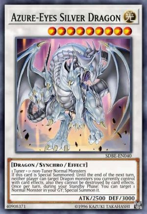 Azure-Eyes Silver Dragon - (Legendary Decks II) - (LDK2-ENK39) - (Common)