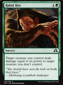 Rabid Bite - Shadows over Innistrad-(223)
