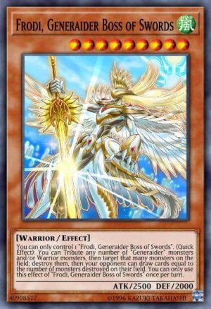 Frodi, Generaider Boss of Swords - (Mystic Fighters) - (MYFI-EN028) - (Super Rare)