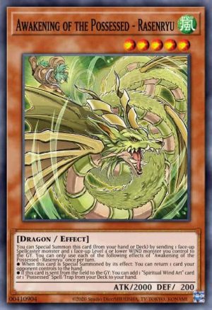 Awakening of the Possessed - Rasenryu - (Dragons of Legend The Complete Series) - (DLCS-EN144) - (Secret Rare)