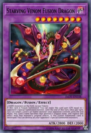 Starving Venom Fusion Dragon - (Legendary Duelists Immortal Destiny) - (LED5-EN052) - (Rare)