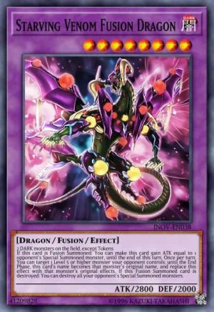Starving Venom Fusion Dragon - (Alt art) - (Legendary Duelists: Season 3) - (LDS3-EN073)