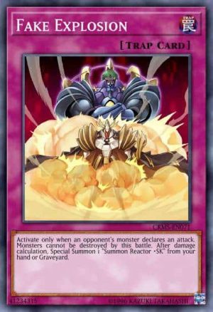 Fake Explosion - (Crimson Crisis) - (CRMS-EN071) - (Common)