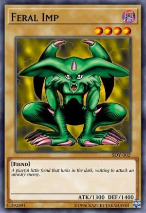 Feral Imp - (Starter Yugi) - (SDY-002) - (Common)(HP)