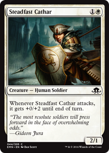 Steadfast Cathar - Eldritch Moon-(044)