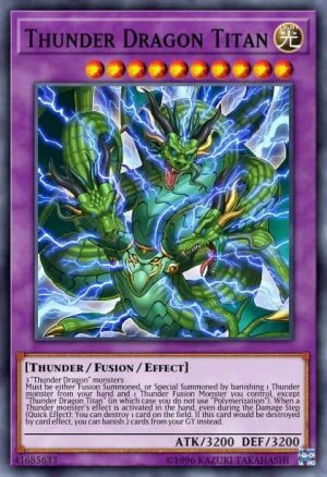 Thunder Dragon Titan - (Soul Fusion) - (SOFU-EN036) - (Secret Rare)