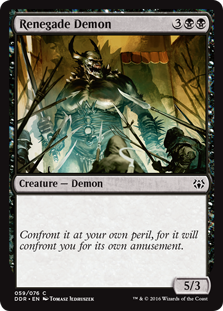 Renegade Demon - Duel Decks: Nissa vs. Ob Nixilis-(059)