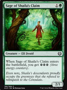 Sage of Shaila's Claim - Kaladesh-(168)