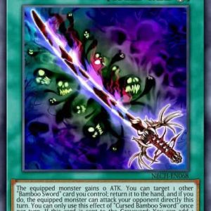 Cursed Bamboo Sword - (The New Challengers) - (NECH-EN068) - (Short Print)