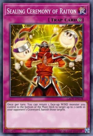 Sealing Ceremony of Raiton - (Galactic Overlord) - (GAOV-EN078) - (Common)