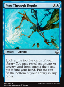 Peer Through Depths - Duel Decks: Mind vs. Might-(005)