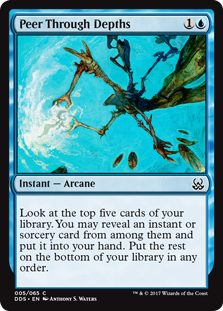 Peer Through Depths - Duel Decks: Mind vs. Might-(005)