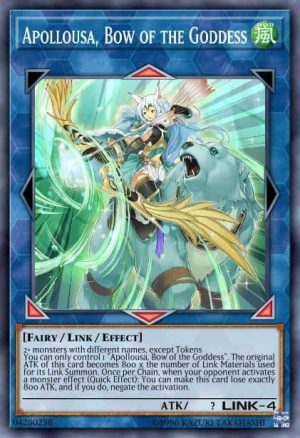 Apollousa, Bow of the Goddess - (Rising Rampage) - (RIRA-EN048) - (Secret Rare)