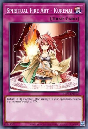 Spiritual Fire Art - Kurenai - (Structure Spirit Charmers) - (SDCH-EN032) - (Common)