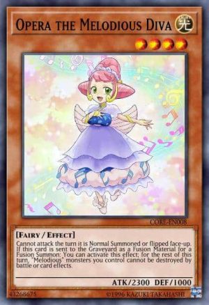 Opera the Melodious Diva - (Clash of Rebellions) - (CORE-EN008) - (Common)