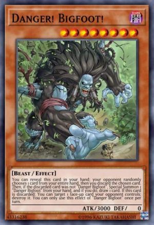 Danger! Bigfoot! - (Cybernetic Horizon) - (CYHO-EN082) - (Secret Rare)