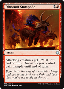 Dinosaur Stampede - Ixalan-(140)