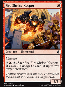 Fire Shrine Keeper - Ixalan-(144)