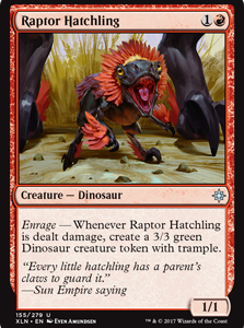 Raptor Hatchling - Ixalan-(155)