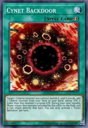 Cynet Backdoor - (Mystic Fighters) - (MYFI-EN057) - (Super Rare)