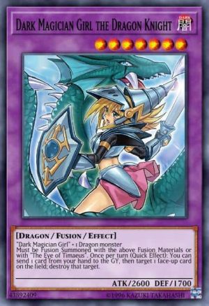 Dark Magician Girl the Dragon Knight - (Alt art) - (Dragons of Legend: Unleashed) - (DRL3-EN044)