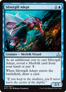 Silvergill Adept - Rivals of Ixalan-(053)
