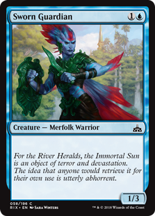 Sworn Guardian - Rivals of Ixalan-(058)