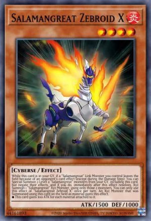 Salamangreat Zebroid X - (Eternity Code) - (ETCO-EN003) - (Common)