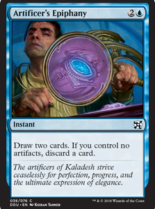 Artificer's Epiphany - Duel Decks: Elves vs. Inventors-(036)