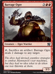 Barrage Ogre - Duel Decks: Elves vs. Inventors-(044)