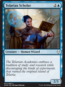 Tolarian Scholar - Dominaria-(071)