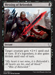 Blessing of Belzenlok - Dominaria-(077)
