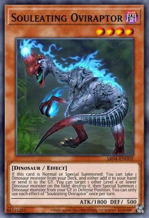 Souleating Oviraptor - (Maximum Gold El Dorado) - (MGED-EN015) - (Premium Gold Rare)