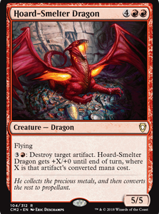 Hoard-Smelter Dragon - Commander Anthology Volume II-(104)
