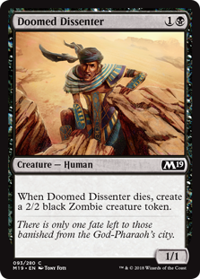 Doomed Dissenter - Core Set 2019-(093)