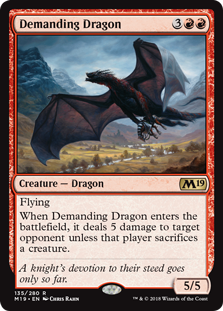 Demanding Dragon - Core Set 2019-(135)