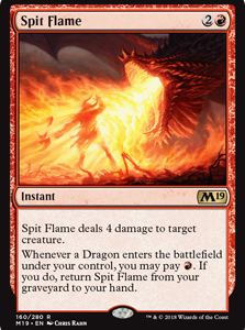 Spit Flame - Core Set 2019-(160)