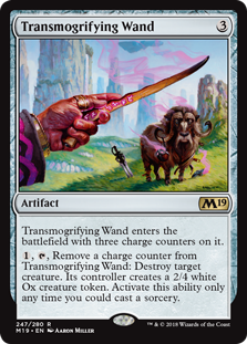 Transmogrifying Wand - Core Set 2019-(247)