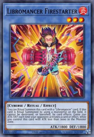 Libromancer Firestarter - (Battle of Chaos) - (BACH-EN088) - (Super Rare)