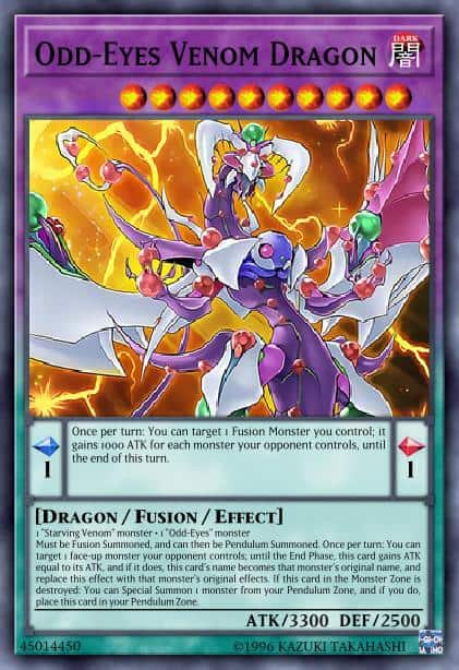 Odd-Eyes Venom Dragon - (Battles of Legend Light's Revenge) - (BLLR-EN006) - (Secret Rare)