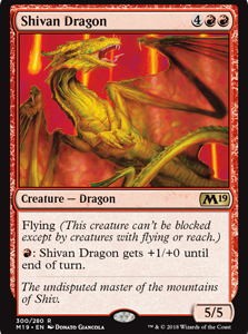 Shivan Dragon - Core Set 2019-(300)