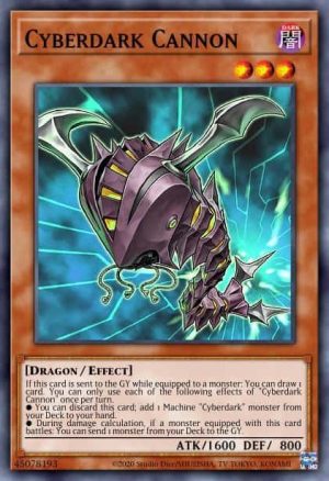 Cyberdark Cannon - (Structure Cyber Strike) - (SDCS-EN016) - (Common)