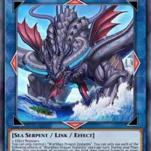 Worldsea Dragon Zealantis - (Dueling Heroes Tin) - (MP23-EN193) - (Prismatic Secret Rare)
