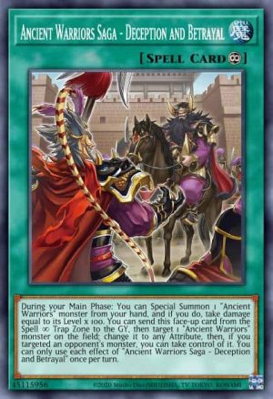 Ancient Warriors Saga - Deception and Betrayal - (Dimension Force) - (DIFO-EN064) - (Common)