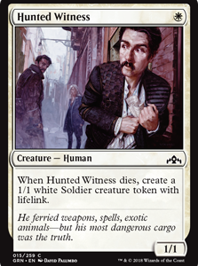 Hunted Witness - Guilds of Ravnica-(015)